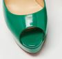 Christian Louboutin Pre-owned Leather heels Green Dames - Thumbnail 7