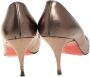 Christian Louboutin Pre-owned Leather heels Green Dames - Thumbnail 4