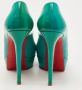 Christian Louboutin Pre-owned Leather heels Green Dames - Thumbnail 5