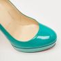 Christian Louboutin Pre-owned Leather heels Green Dames - Thumbnail 7