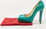 Christian Louboutin Pre-owned Leather heels Green Dames - Thumbnail 9