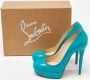 Christian Louboutin Pre-owned Leather heels Green Dames - Thumbnail 9