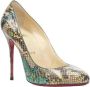 Christian Louboutin Pre-owned Leather heels Green Dames - Thumbnail 2