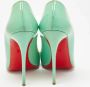 Christian Louboutin Pre-owned Leather heels Green Dames - Thumbnail 5