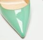 Christian Louboutin Pre-owned Leather heels Green Dames - Thumbnail 9