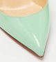 Christian Louboutin Pre-owned Leather heels Green Dames - Thumbnail 8