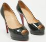 Christian Louboutin Pre-owned Leather heels Green Dames - Thumbnail 5