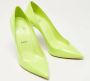 Christian Louboutin Pre-owned Leather heels Green Dames - Thumbnail 2