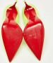 Christian Louboutin Pre-owned Leather heels Green Dames - Thumbnail 4