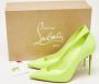 Christian Louboutin Pre-owned Leather heels Green Dames - Thumbnail 7