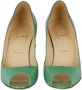 Christian Louboutin Pre-owned Leather heels Green Dames - Thumbnail 2