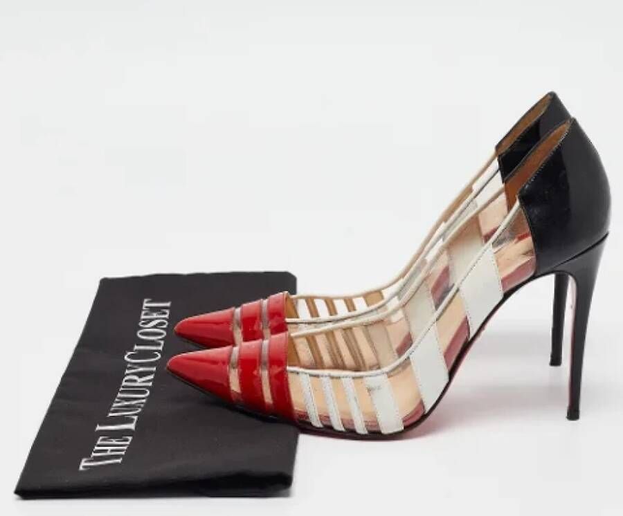 Christian Louboutin Pre-owned Leather heels Multicolor Dames