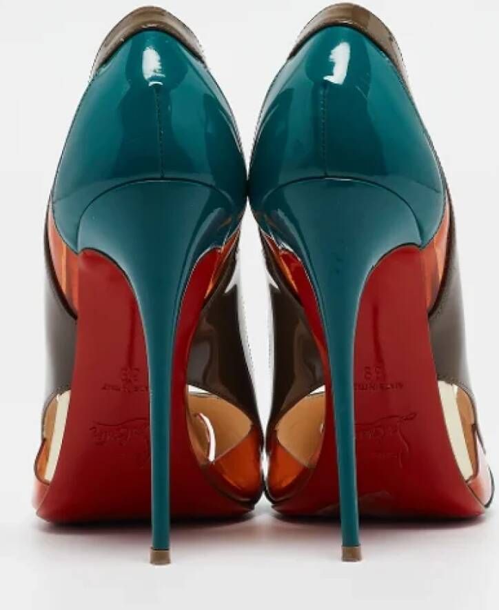 Christian Louboutin Pre-owned Leather heels Multicolor Dames