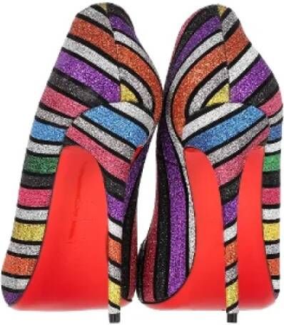 Christian Louboutin Pre-owned Leather heels Multicolor Dames