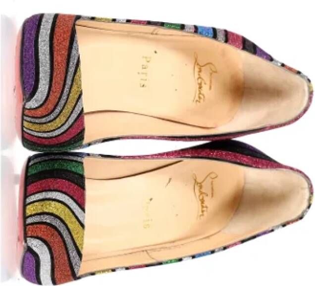 Christian Louboutin Pre-owned Leather heels Multicolor Dames