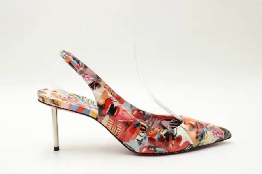 Christian Louboutin Pre-owned Leather heels Multicolor Dames