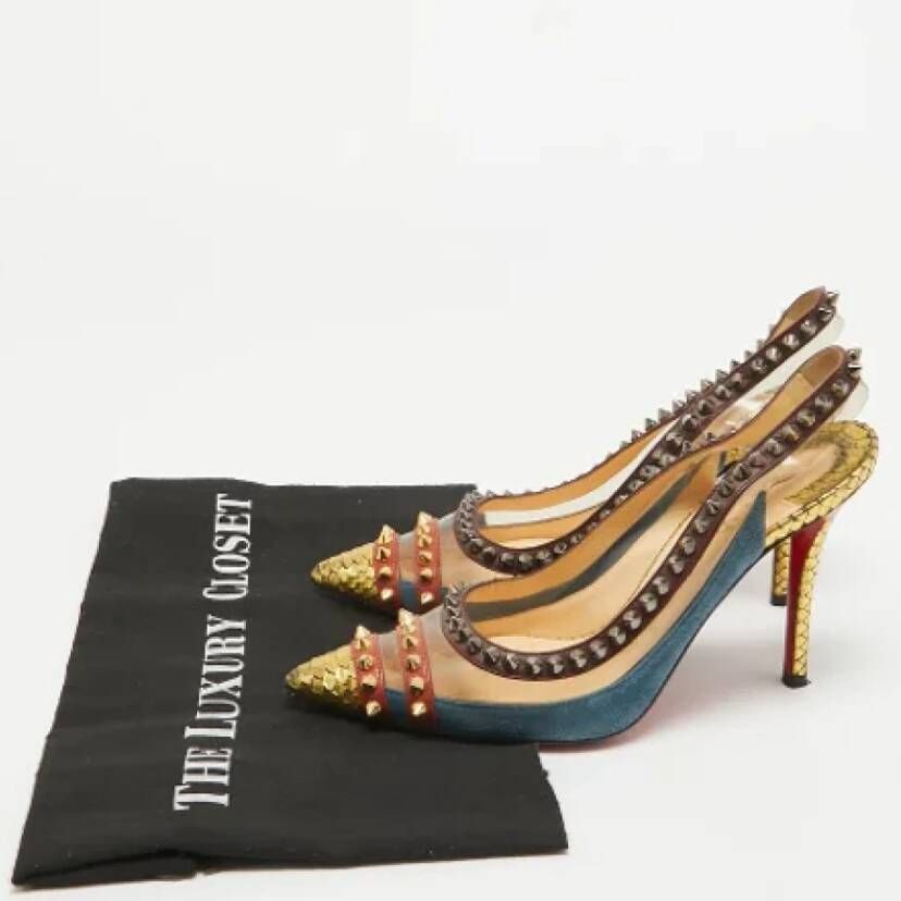 Christian Louboutin Pre-owned Leather heels Multicolor Dames