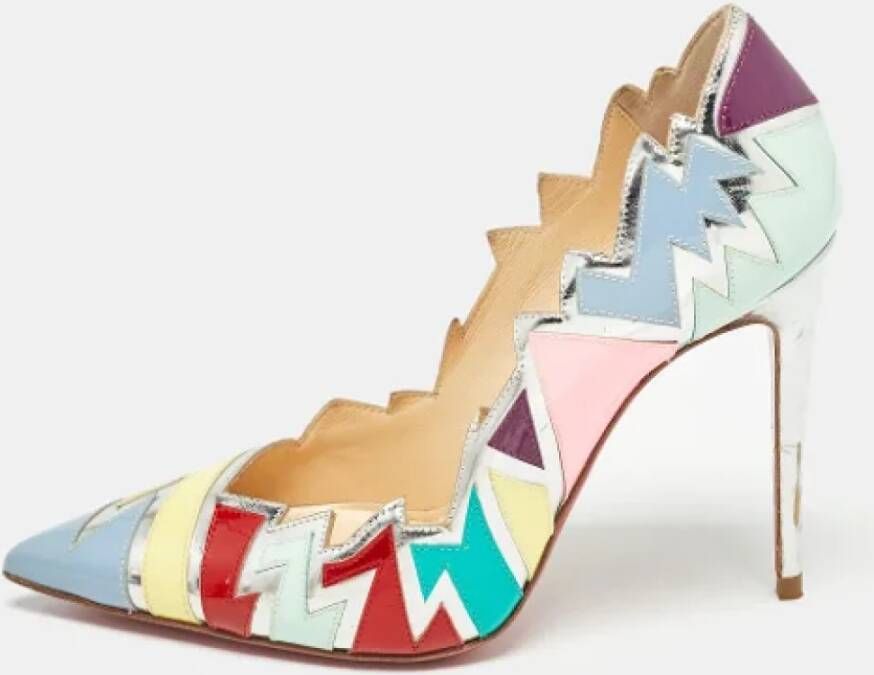 Christian Louboutin Pre-owned Leather heels Multicolor Dames