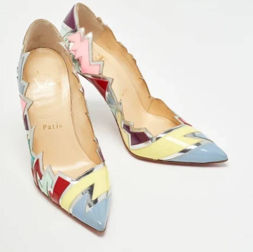 Christian Louboutin Pre-owned Leather heels Multicolor Dames