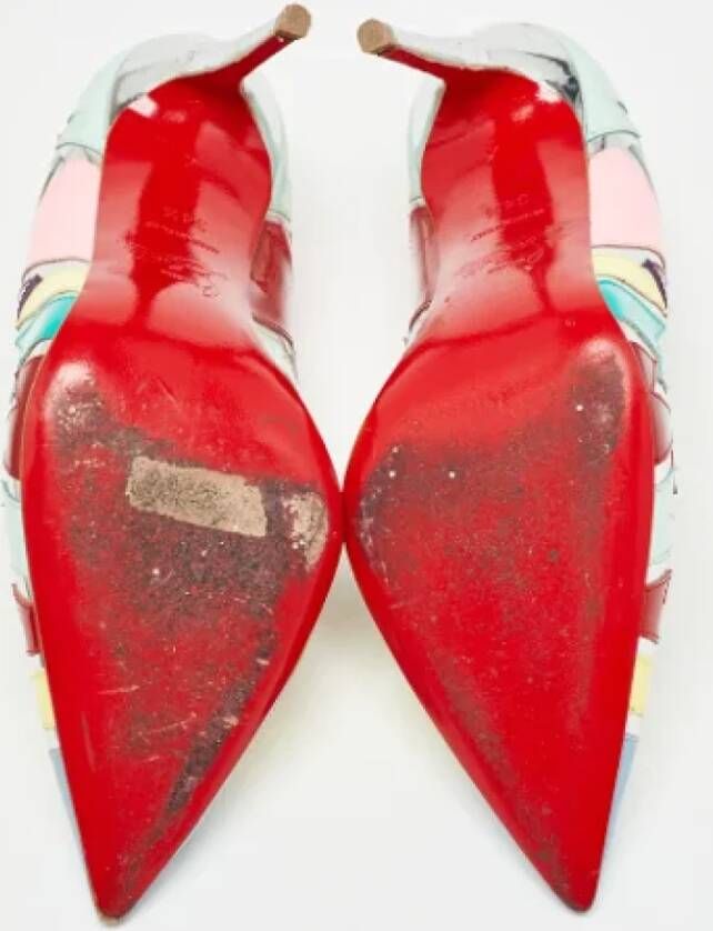 Christian Louboutin Pre-owned Leather heels Multicolor Dames