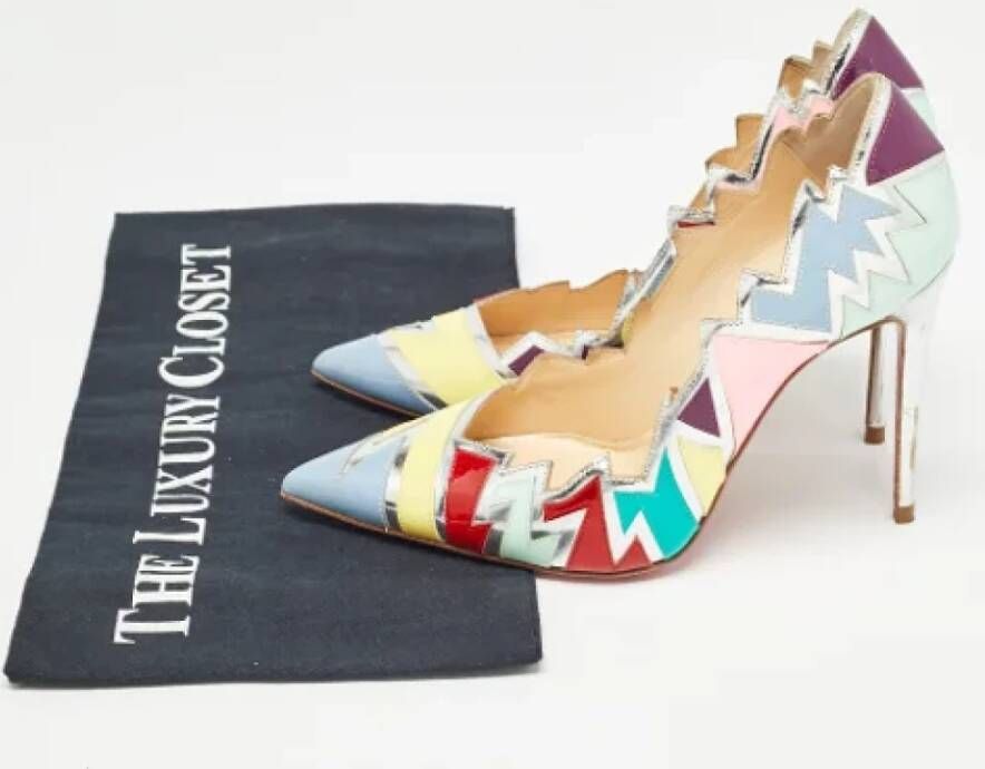 Christian Louboutin Pre-owned Leather heels Multicolor Dames