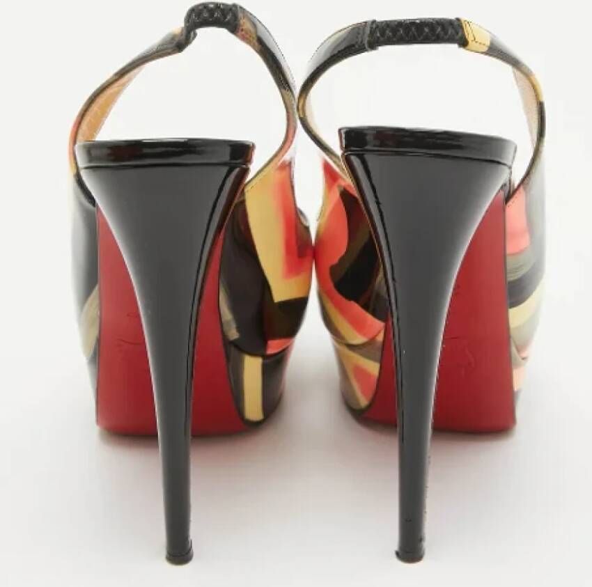 Christian Louboutin Pre-owned Leather heels Multicolor Dames