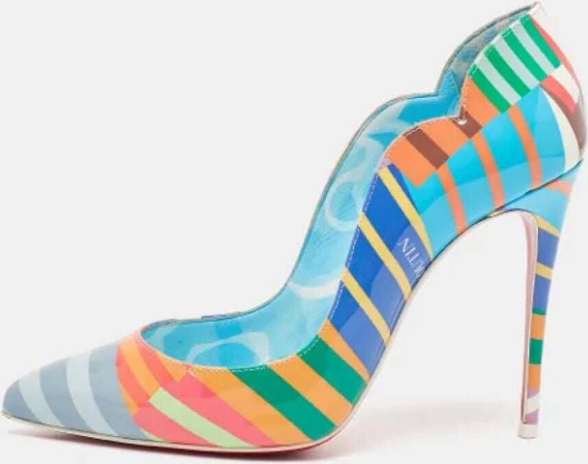 Christian Louboutin Pre-owned Leather heels Multicolor Dames