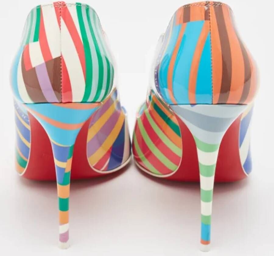 Christian Louboutin Pre-owned Leather heels Multicolor Dames