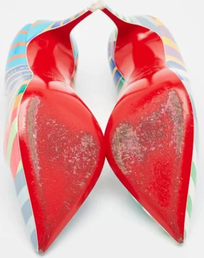 Christian Louboutin Pre-owned Leather heels Multicolor Dames