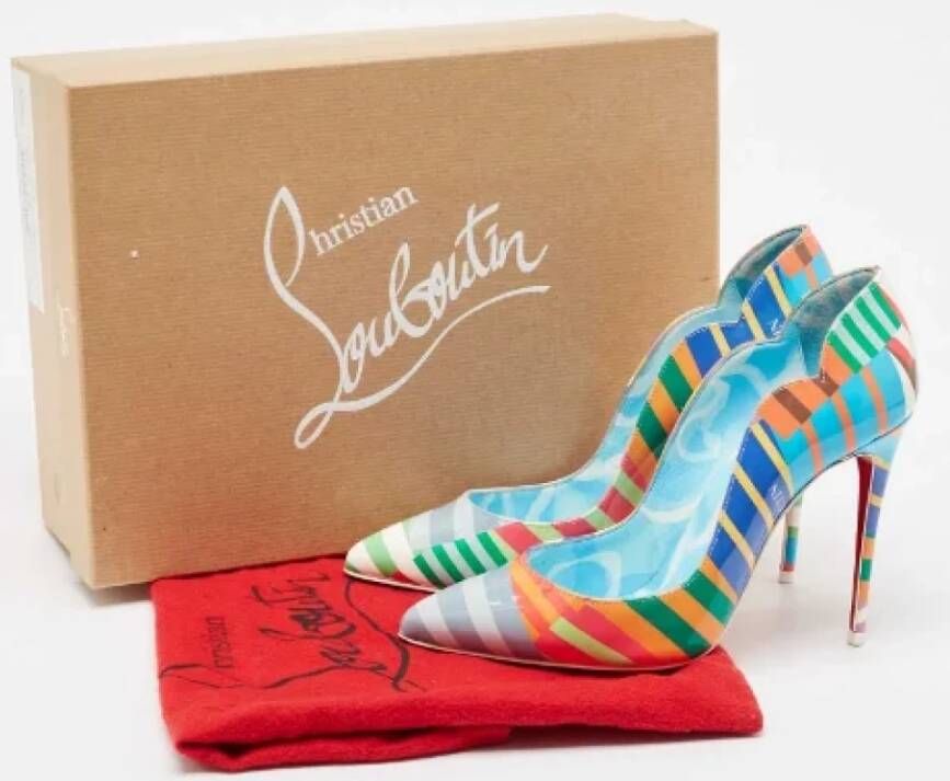 Christian Louboutin Pre-owned Leather heels Multicolor Dames