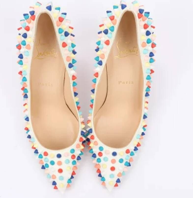 Christian Louboutin Pre-owned Leather heels Multicolor Dames