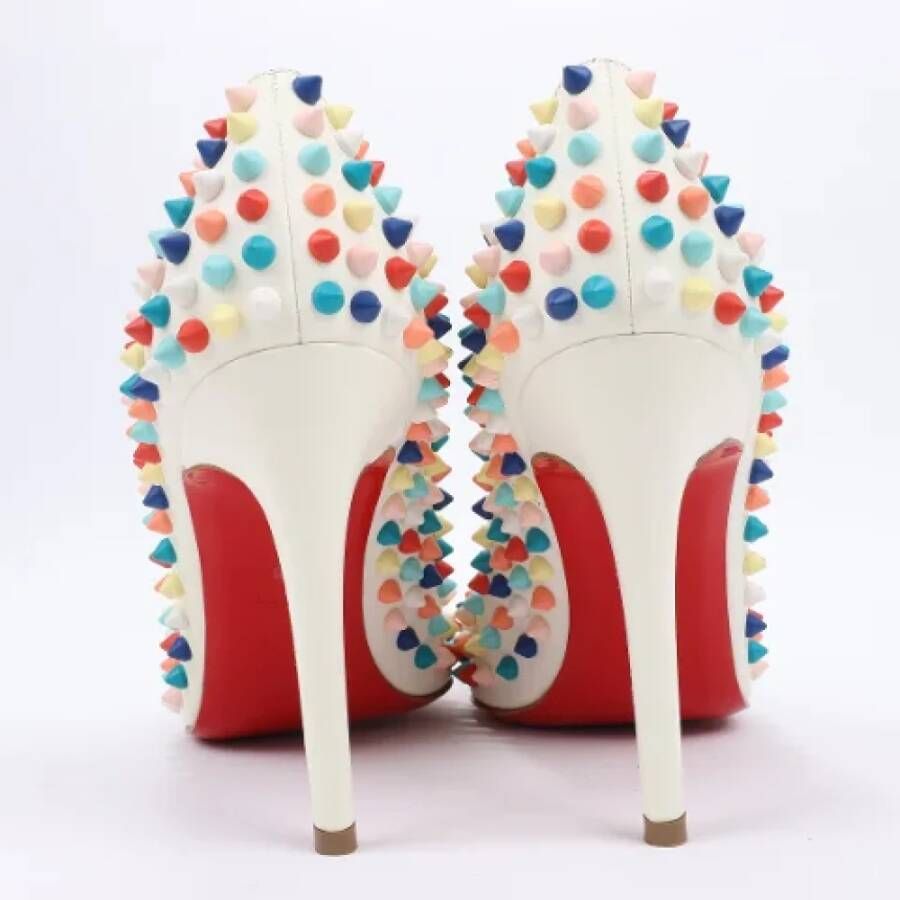 Christian Louboutin Pre-owned Leather heels Multicolor Dames