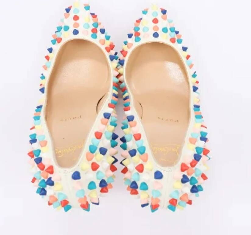 Christian Louboutin Pre-owned Leather heels Multicolor Dames