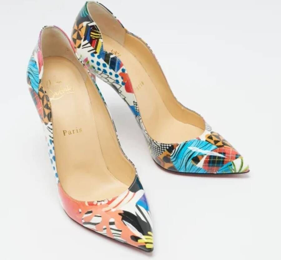 Christian Louboutin Pre-owned Leather heels Multicolor Dames