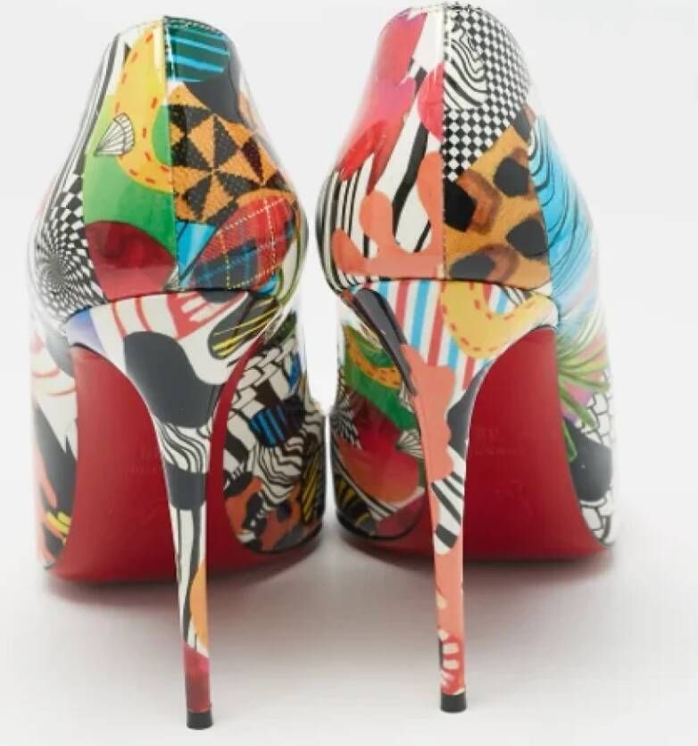 Christian Louboutin Pre-owned Leather heels Multicolor Dames