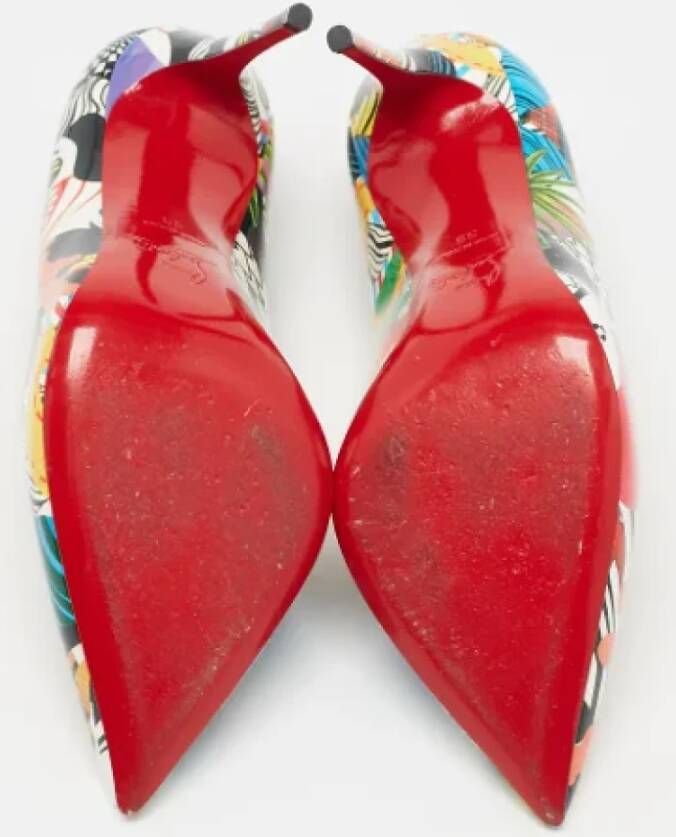 Christian Louboutin Pre-owned Leather heels Multicolor Dames