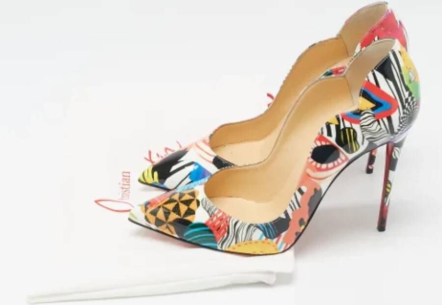 Christian Louboutin Pre-owned Leather heels Multicolor Dames