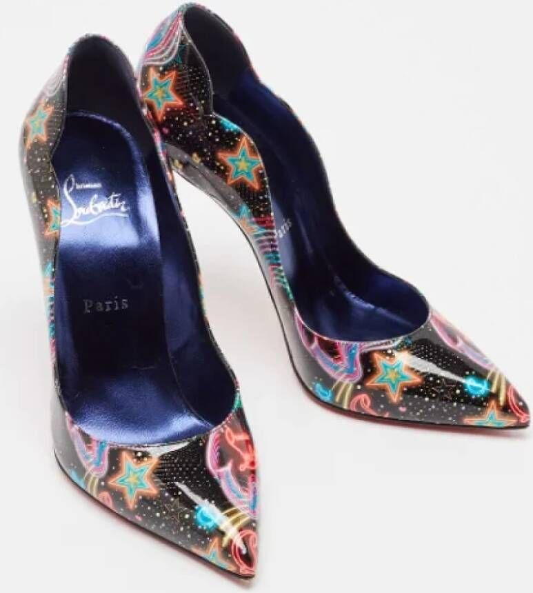 Christian Louboutin Pre-owned Leather heels Multicolor Dames