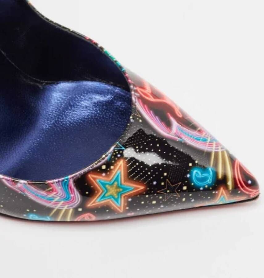 Christian Louboutin Pre-owned Leather heels Multicolor Dames