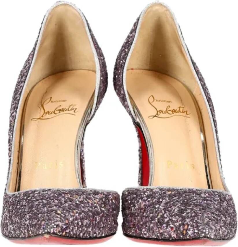 Christian Louboutin Pre-owned Leather heels Multicolor Dames