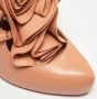 Christian Louboutin Pre-owned Leather heels Orange Dames - Thumbnail 7