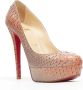 Christian Louboutin Pre-owned Leather heels Orange Dames - Thumbnail 2