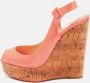 Christian Louboutin Pre-owned Leather heels Pink Dames - Thumbnail 2