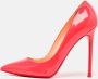 Christian Louboutin Pre-owned Leather heels Pink Dames - Thumbnail 2