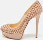 Christian Louboutin Pre-owned Leather heels Pink Dames - Thumbnail 2