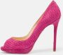 Christian Louboutin Pre-owned Leather heels Pink Dames - Thumbnail 2