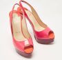 Christian Louboutin Pre-owned Leather heels Pink Dames - Thumbnail 4