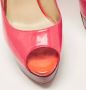 Christian Louboutin Pre-owned Leather heels Pink Dames - Thumbnail 7