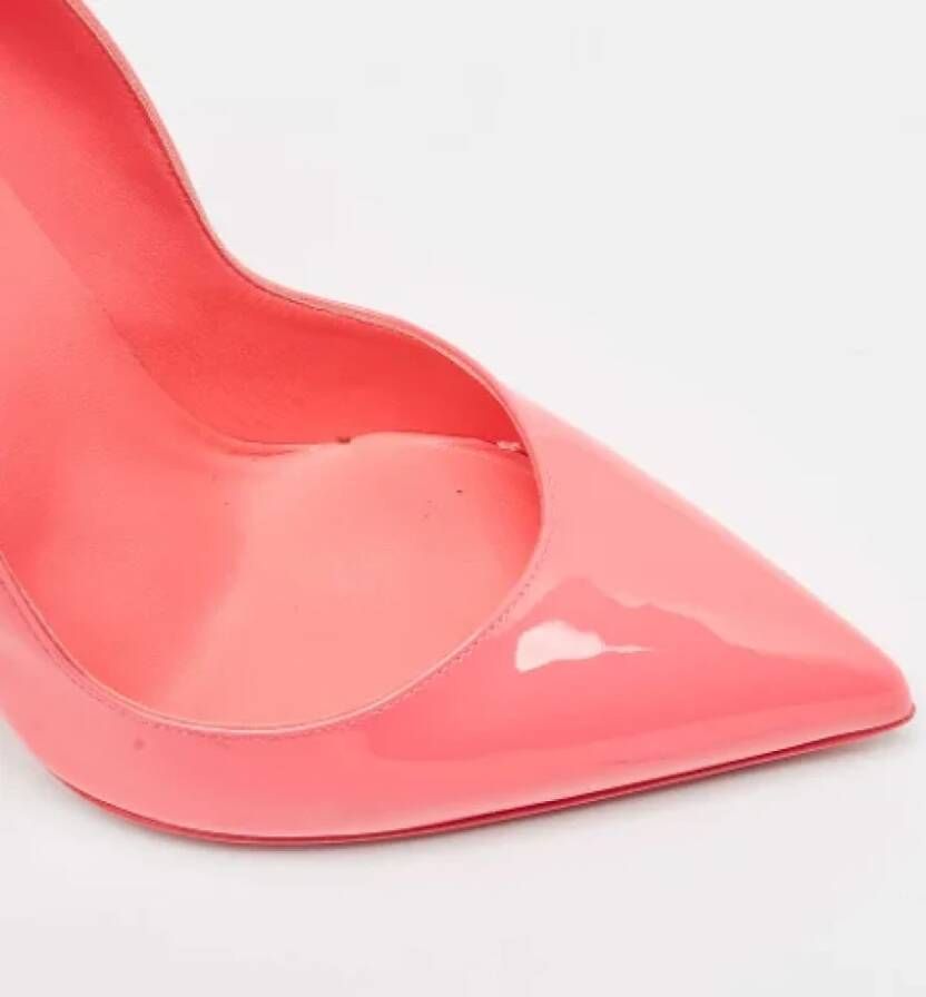 Christian Louboutin Pre-owned Leather heels Pink Dames