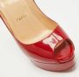 Christian Louboutin Pre-owned Leather heels Red Dames - Thumbnail 7